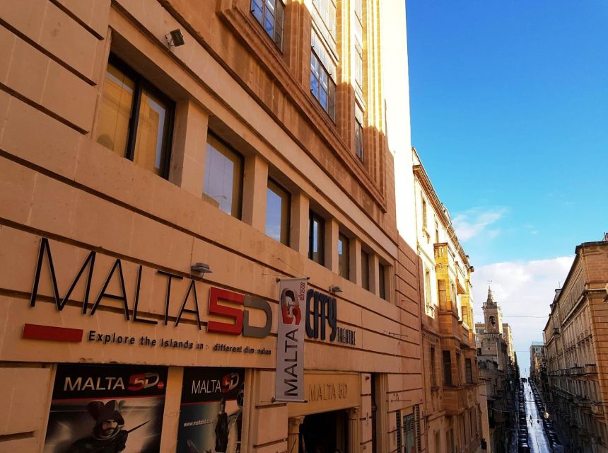20-Minute Audio-Visual Show + Optional Valletta Audio Guide - From prehistoric temples to the Great Siege