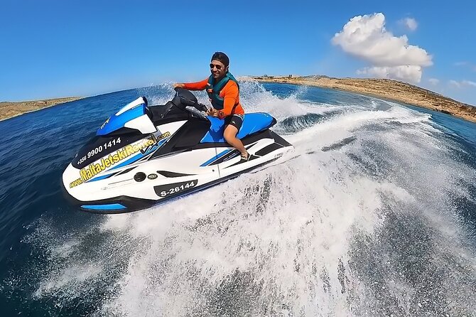 30 minute, Jet Ski Rental Malta - Self guided - No Licence Needed - Marfa, Wied Musa, and the northern headlands