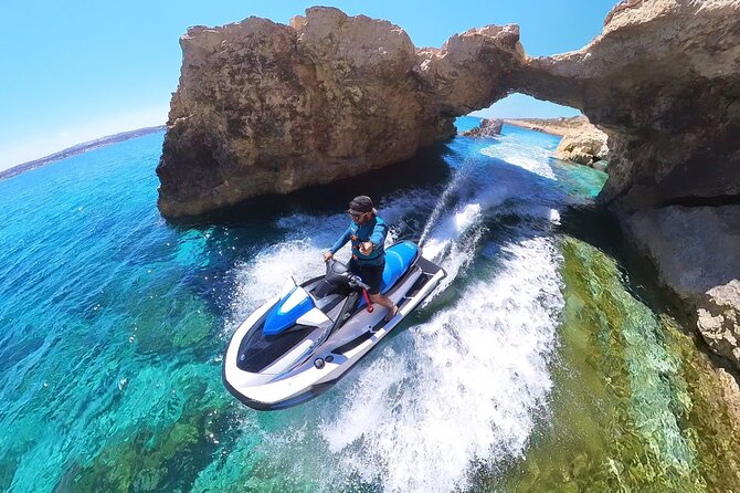 30 minute, Jet Ski Rental Malta - Self guided - No Licence Needed - Paradise Bay and Cirkewwa