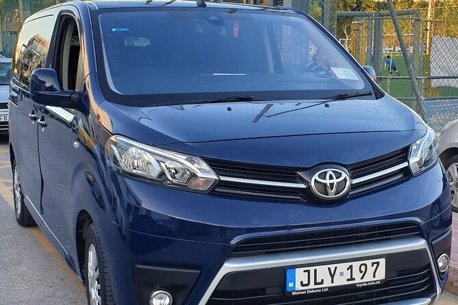 8 Seater Van - Malta International Airport to Hotel/Accommodation - A simple airport arrival in Malta