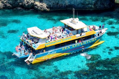 An afternoon sunset cruise to the Blue Lagoon