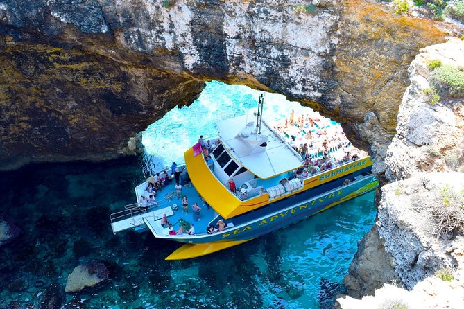 An afternoon sunset cruise to the Blue Lagoon - Crystal Lagoon gives you a quieter water stop