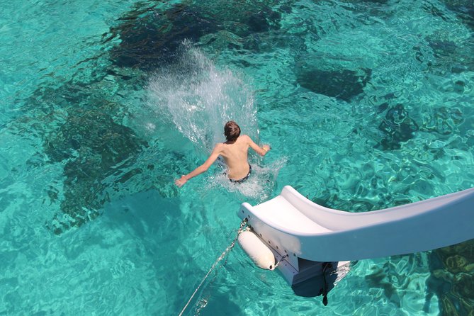 An afternoon sunset cruise to the Blue Lagoon - Two hours at the Blue Lagoon