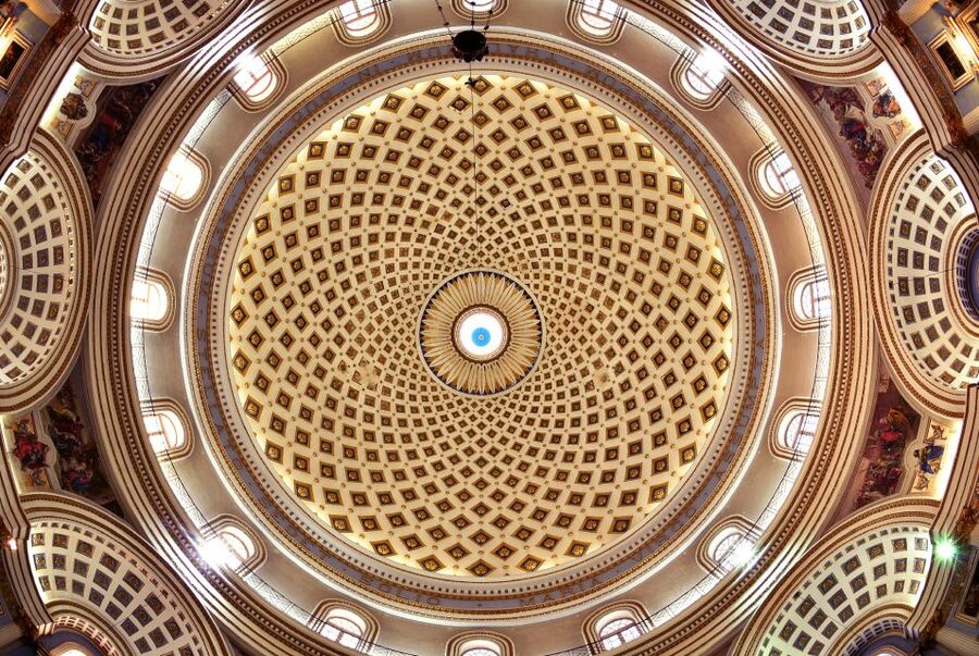 Aviation Museum, Mosta Church, WWII Shelters inc. Platter - A vintage Xarabank ride through Malta’s past
