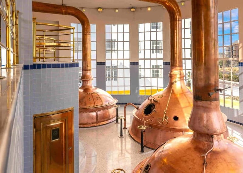 Birkirkara: The Farsons Brewery Entry Ticket and Beer Flight - Food, shopping, and extra time at The Brewhouse