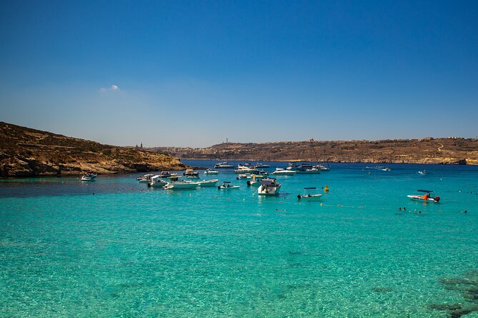 Blue Lagoon, Comino & Sea Caves - Boarding at Bugibba Jetty