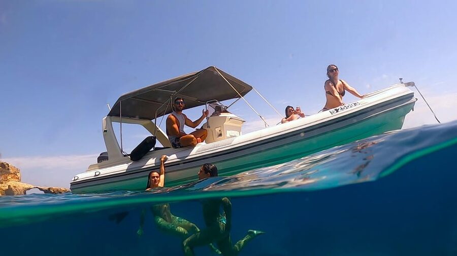Blue Lagoon, Crystal Lagoon & Comino Caves Private Boat Tour - Blue Lagoon is the signature stop