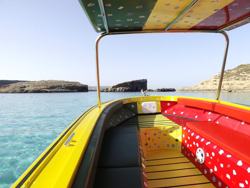Blue Lagoon: Malta, Crystal Lagoon, Caves, Private Speedboat - Cominotto Reef and the short coastal cruise