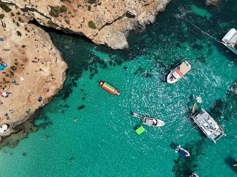 Blue Lagoon:Malta Crystal Lagoon, Comino,Private Speedboat - A private ride through Comino’s clearest water