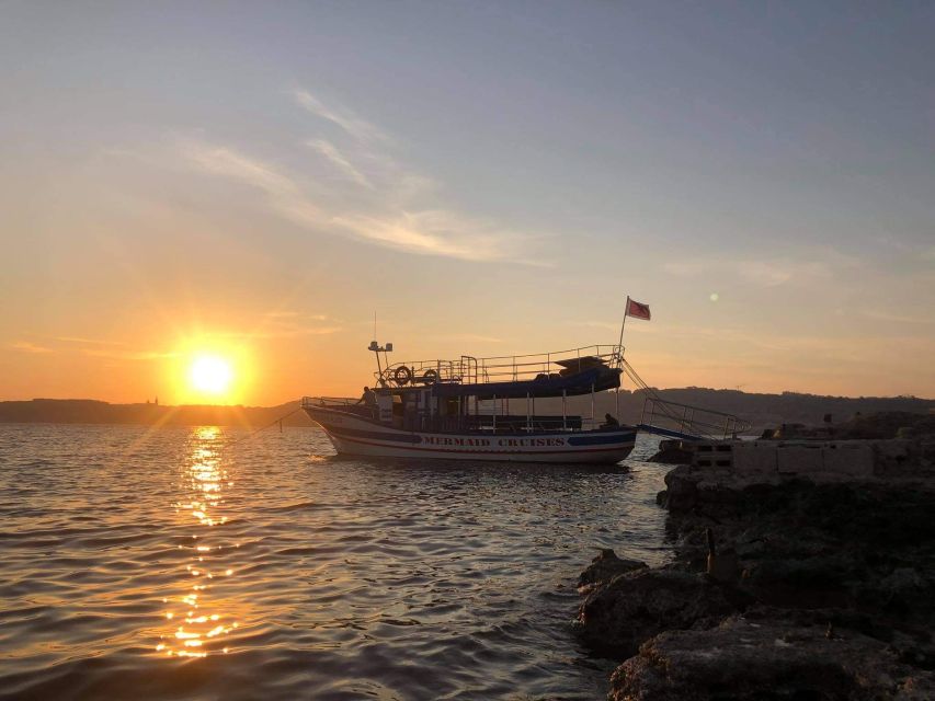 Bugibba: Scenic Sunset Cruise with Blue Lagoon Swim Stop - What $28 really gets you