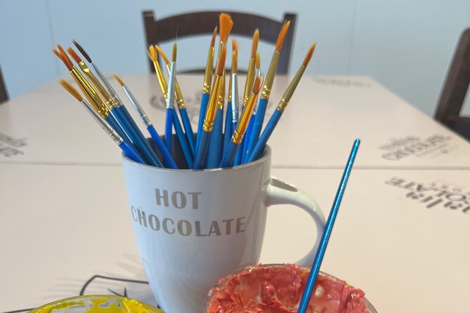 Chocolate Making Workshop - Rolling truffles is the messier part