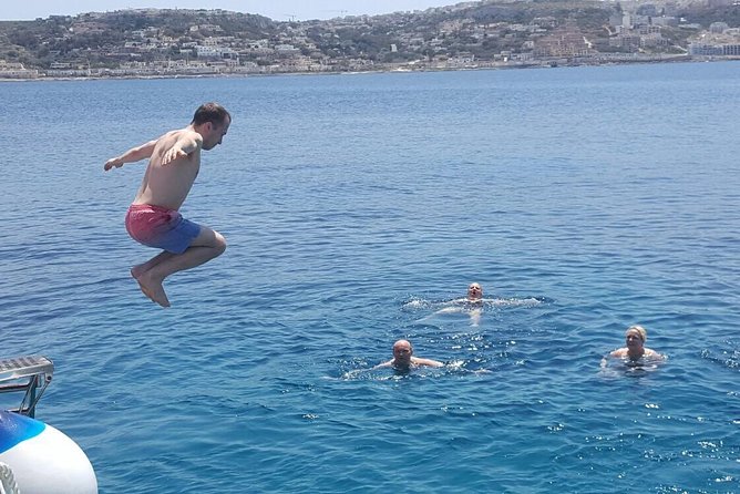 Comino, Blue Lagoon and Caves. Tour A - The coastal cruise past St. Paul’s Island and Mellieha