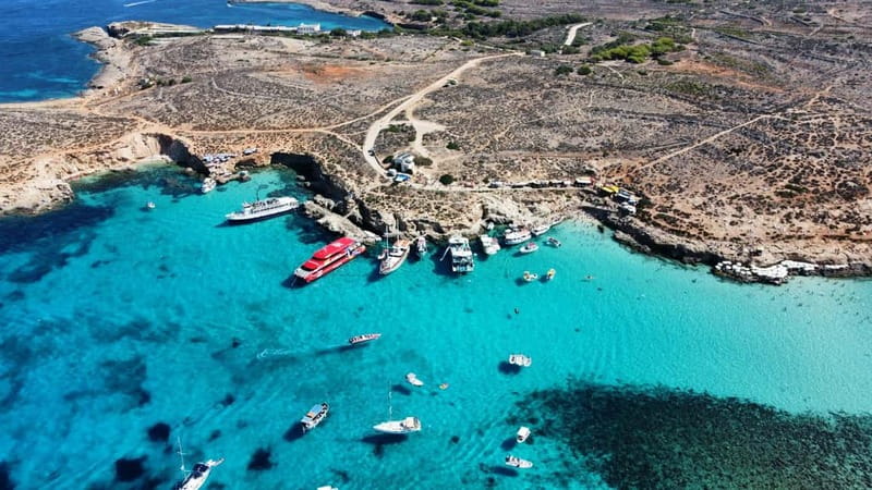 Comino Blue Lagoon & Crystal Lagoon - 3 Bay Cruise - A six-hour day built around swimming