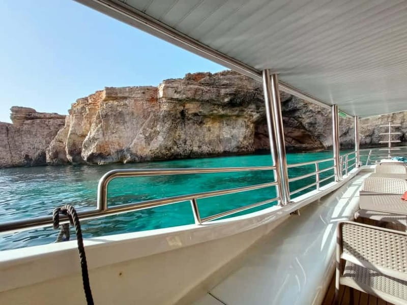 Comino Blue Lagoon & Crystal Lagoon - 3 Bay Cruise - Ħalfa Rock: a quieter final swim