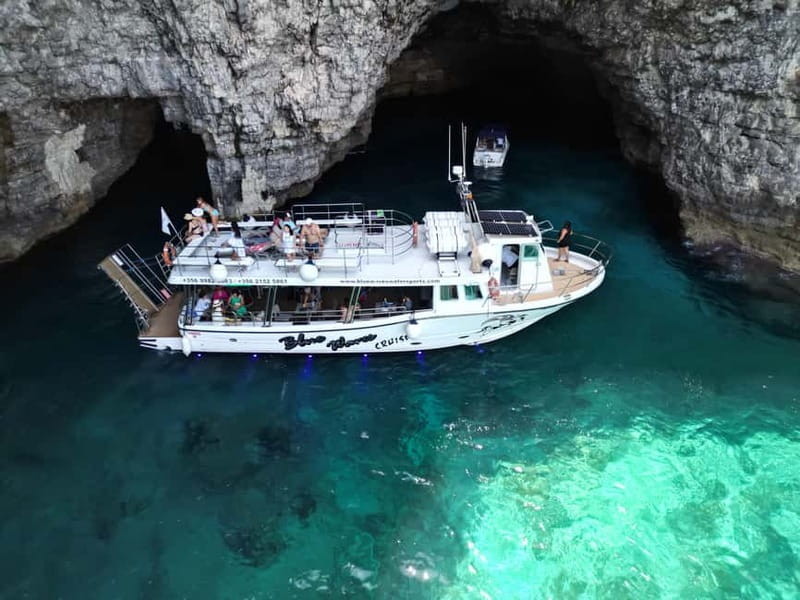 Comino Blue Lagoon & Crystal Lagoon - 3 Bay Cruise - Crystal Lagoon: your first hour in clear water