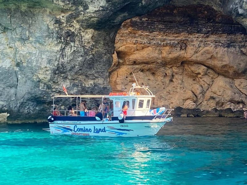 Comino: Blue Lagoon, Crystal Lagoon and Sea Caves Boat Tour - Gozo, Promising Rock, and San Niklaw Bay