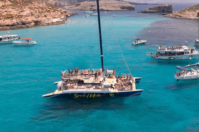 Comino Blue Lagoon Prime Catamaran Tour with All Inclusive - Key points to know before you book