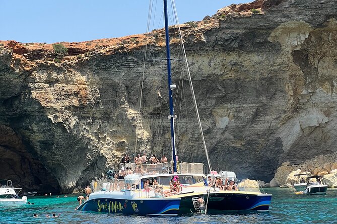Comino Blue Lagoon Prime Catamaran Tour with All Inclusive - A cold buffet that works well at sea