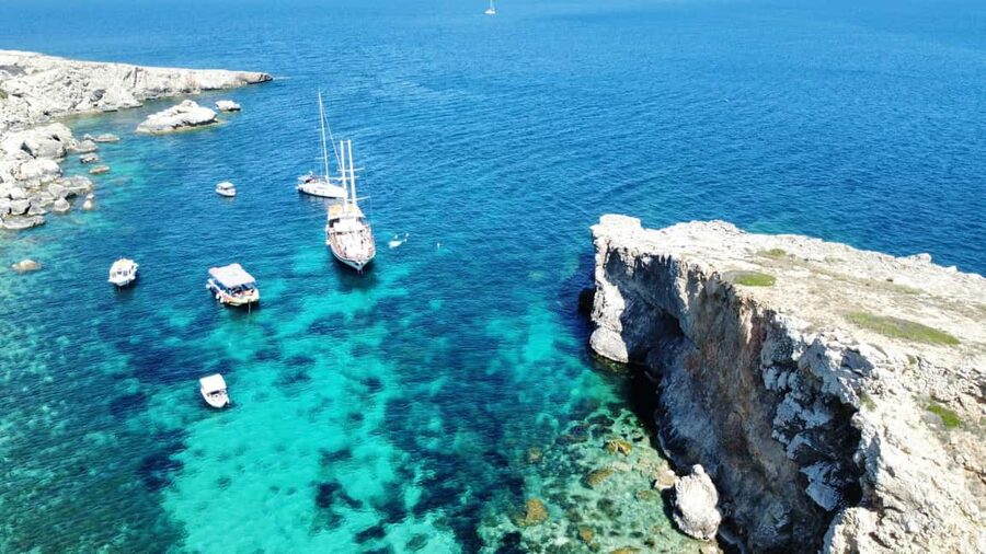 Comino Island , Blue lagoon, Crystal Lagoon & Gozo & Caves - Three bays, six hours, and a clear purpose