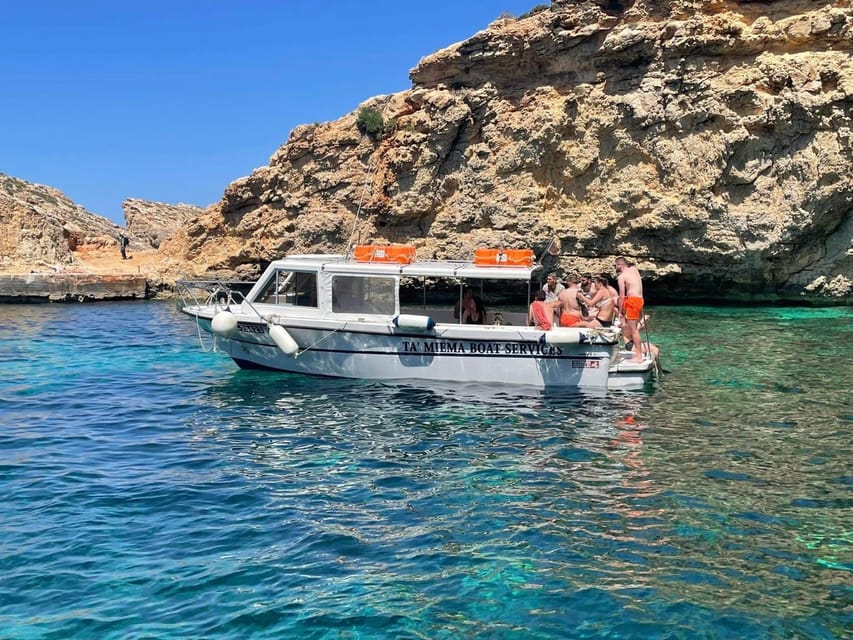 Comino: Private Boat Trips, Swimming stops and Caves Tours - The Lucky Lady boat and what it feels like onboard