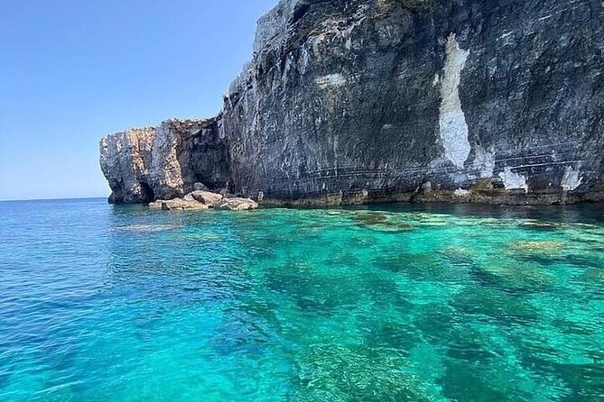 Comino Private Boat with Snorkeling and Cave Sightseeing - Blue Lagoon: beautiful, busy, and useful for a first swim