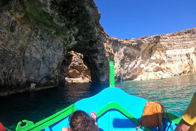 Comino Private Boat with Snorkeling and Cave Sightseeing - Santa Maria Caves lead to the most unusual swim