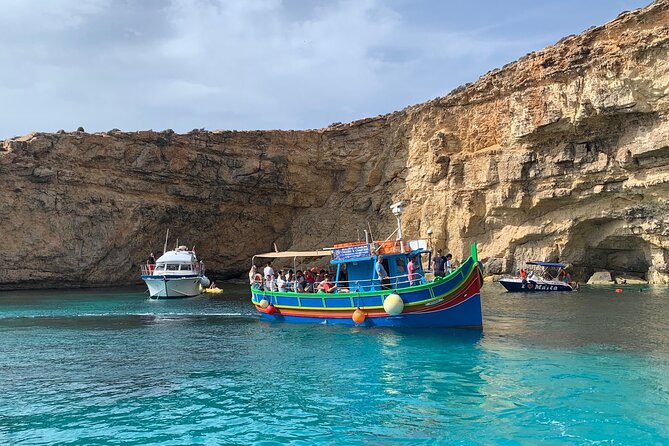 Comino Private Boat with Snorkeling and Cave Sightseeing - Crystal Lagoon is the strongest finish