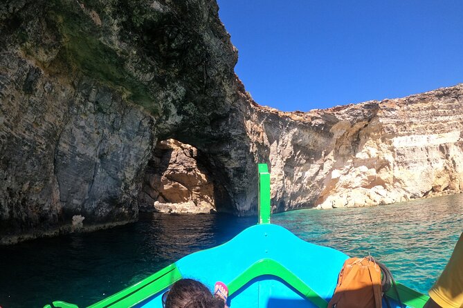 Comino Private Boat with Snorkeling and Cave Sightseeing - San Niklaw Bay offers a calmer half hour