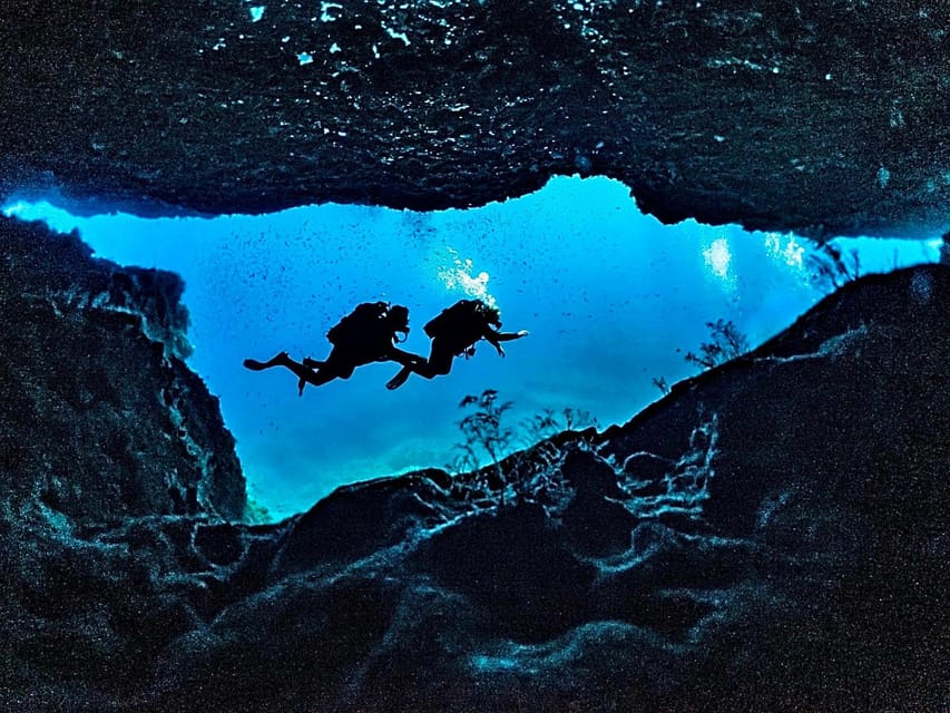 DiveSnap Underwater Sports Thrills:Lantern Point & P31 Wreck - Crystal Lagoon and the cliff-jump question