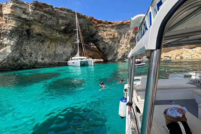 Explore Comino, Blue Lagoon & Caves - Private speed boat - Comino’s bays fill out the route