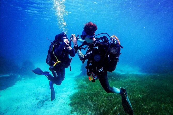 First Experience Scuba Diving - The first practice session