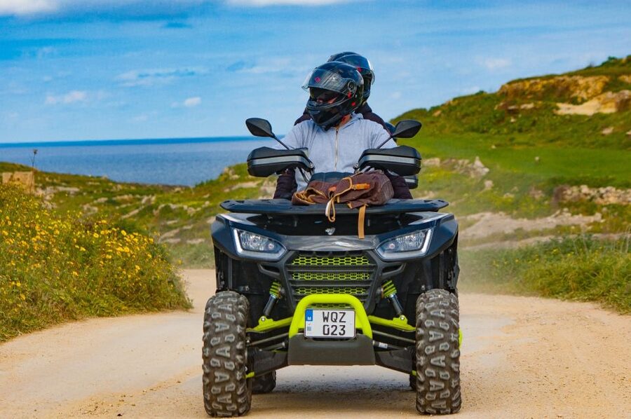 From Malta: Gozo & Comino Quad Bike & Boat Tour with Lunch - The final boat ride past Comino’s caves