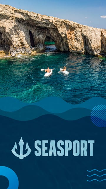 From Mellieħa: Coral Lagoon Kayak Rental - The paddle toward Coral Lagoon