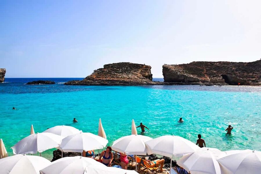 From Sliema: Comino & Blue Lagoon Trip - Including Boat Ride - From Sliema to Comino by private transport