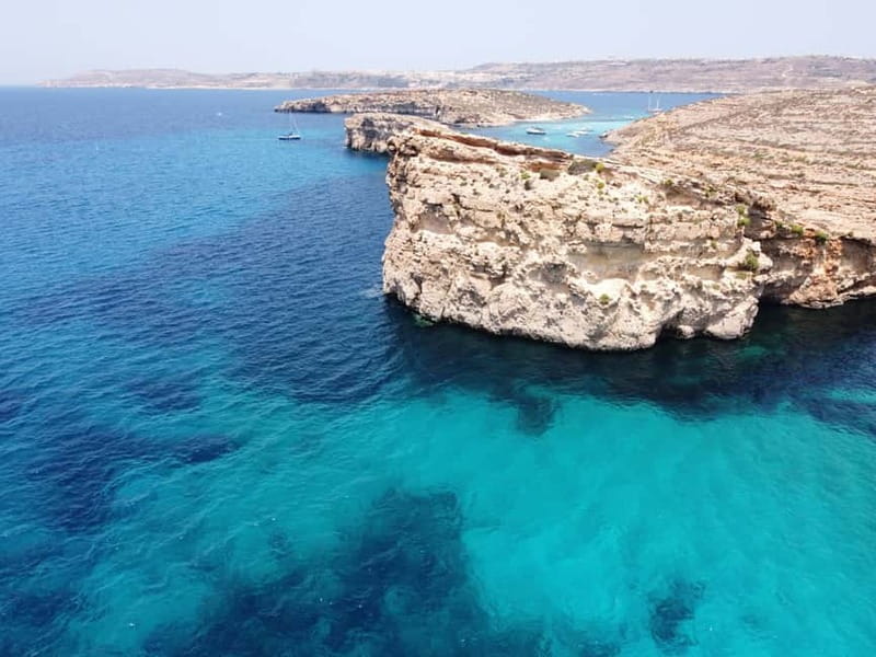 From Sliema: Comino, Crystal Lagoon, and Blue Lagoon Cruise - Crystal Lagoon and St. Nicholas Bay