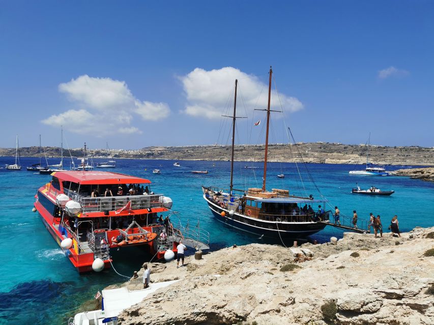 From Sliema or Bugibba: Two Islands Ferry to Comino and Gozo - The crossing to Comino and Gozo