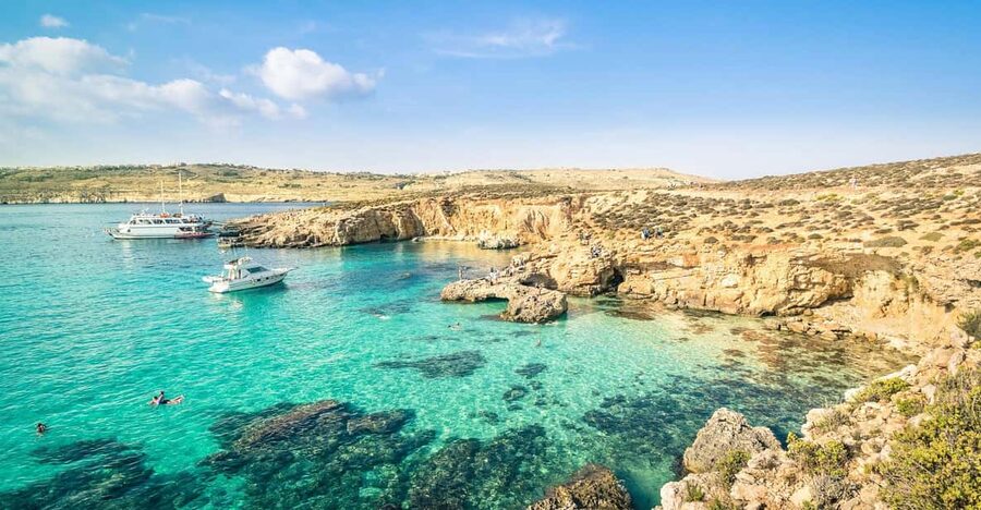 From St. Julian's: Comino and Blue Lagoon Trip by Speedboat - What the Blue Lagoon is really like