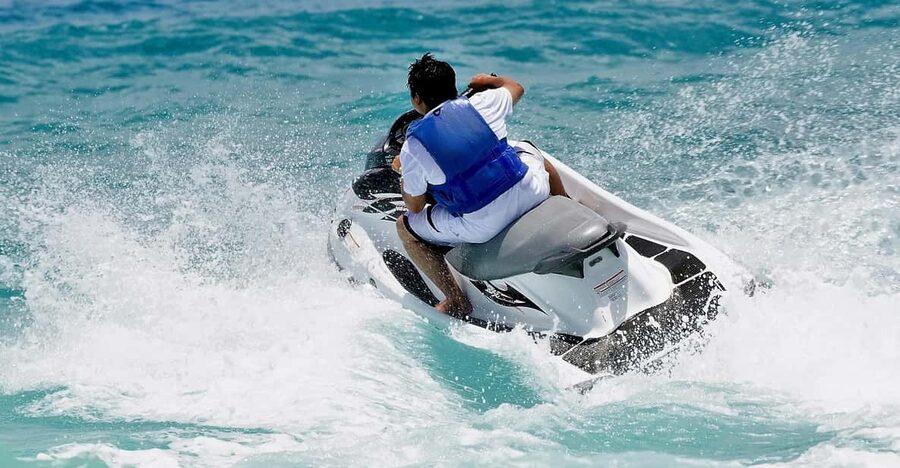 From St. Julian's: Jet Ski Safari to the South of Malta - Riding your own jet ski with a small group