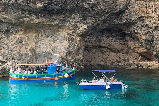 Full Day Private charter to Crystal & Blue Lagoon, Caves & Gozo - Santa Maria Caves put you inside the rock