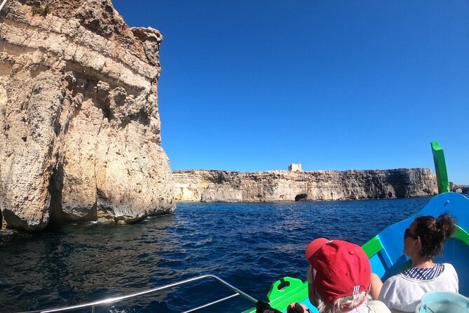 Full Day Private charter to Crystal & Blue Lagoon, Caves & Gozo - Gozo’s Elephant Head and the coastal views