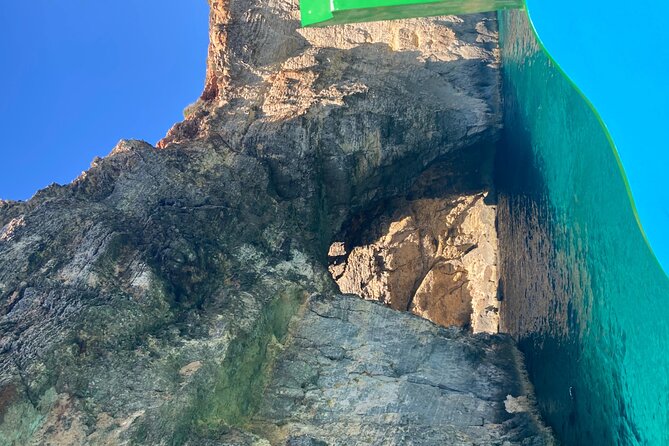 Full Day Private charter to Crystal & Blue Lagoon, Caves & Gozo - Hondoq Bay finishes with a flexible half-hour