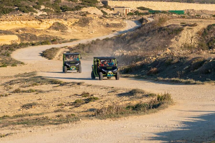 Gozo: All Inclusive 4x4 Chauffeured JEEP day safari - Ta’ Ċenċ Cliffs: a strong first view