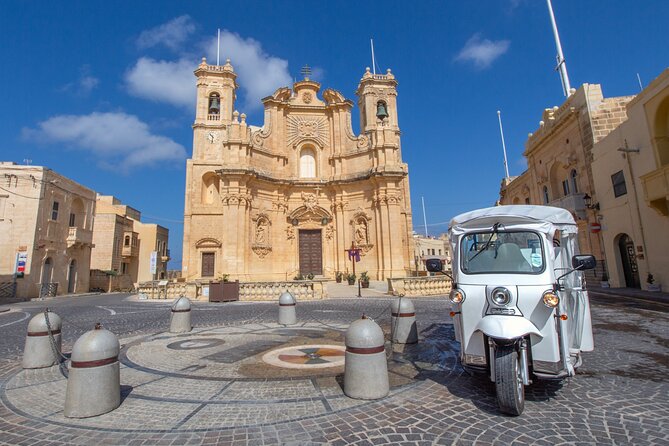 Gozo All Inclusive Chauffeured Tuk Tuk Day Tour - Blue Lagoon - Ta’ Pinu, a peaceful church in open country