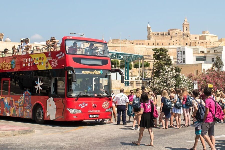 Gozo: City Sightseeing Hop-On Hop-Off Bus Tour - Xewkija and Savina Creativity