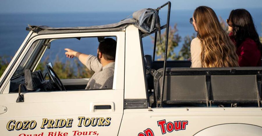 Gozo: Customizable Private Guided UTV Tour with Lunch - Tal-Mixta Cave and Gozo’s quieter corners