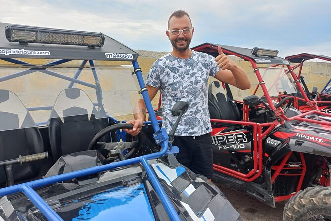 Gozo Full Day Buggy Tour with Boat Ride - Xlendi Bay, cliffs, and caves