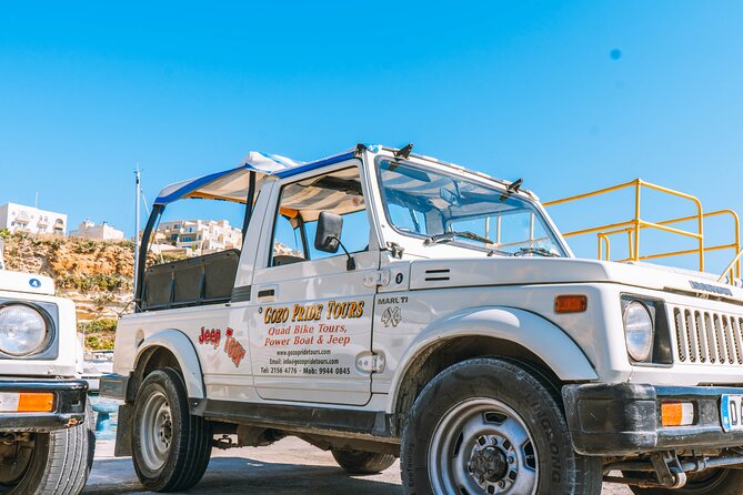 Gozo Full-Day Jeep Tour with Private Boat to Gozo & return - Xlendi Bay and the southern cliffs