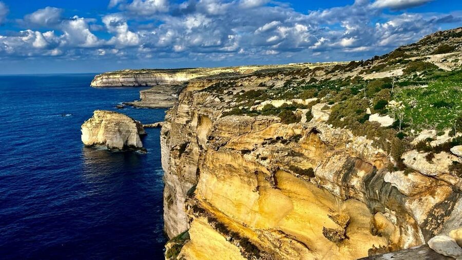 Gozo Unveiled: Guided Hiking in Gozo - The West - Dwejra’s Blue Hole, Inland Sea, and final break