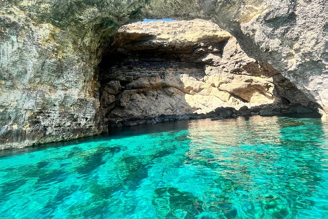 Half day Cruise - Comino, Gozo, Blue & Crystal Lagoon, and Caves - Key points at a glance