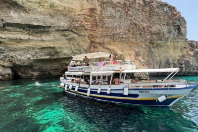 Half day Cruise – Comino, Gozo, Blue & Crystal Lagoon, and Caves